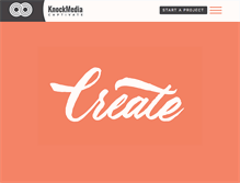 Tablet Screenshot of knockmedia.com